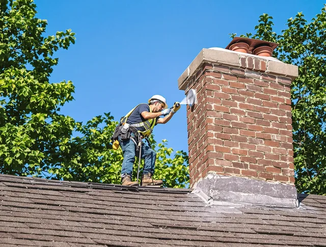 Riverside Chimney Sweep performing an inspection with advanced tools in Riverside, CA