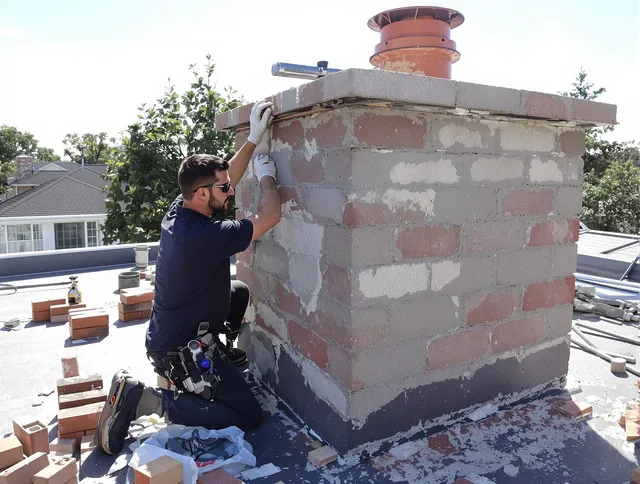Advanced chimney repair process by Riverside Chimney Sweep in Riverside, CA
