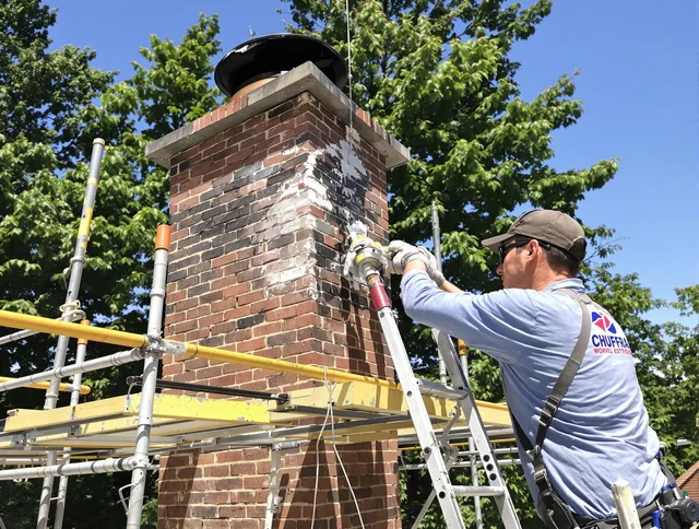 Structural chimney repair by Riverside Chimney Sweep in Riverside, CA